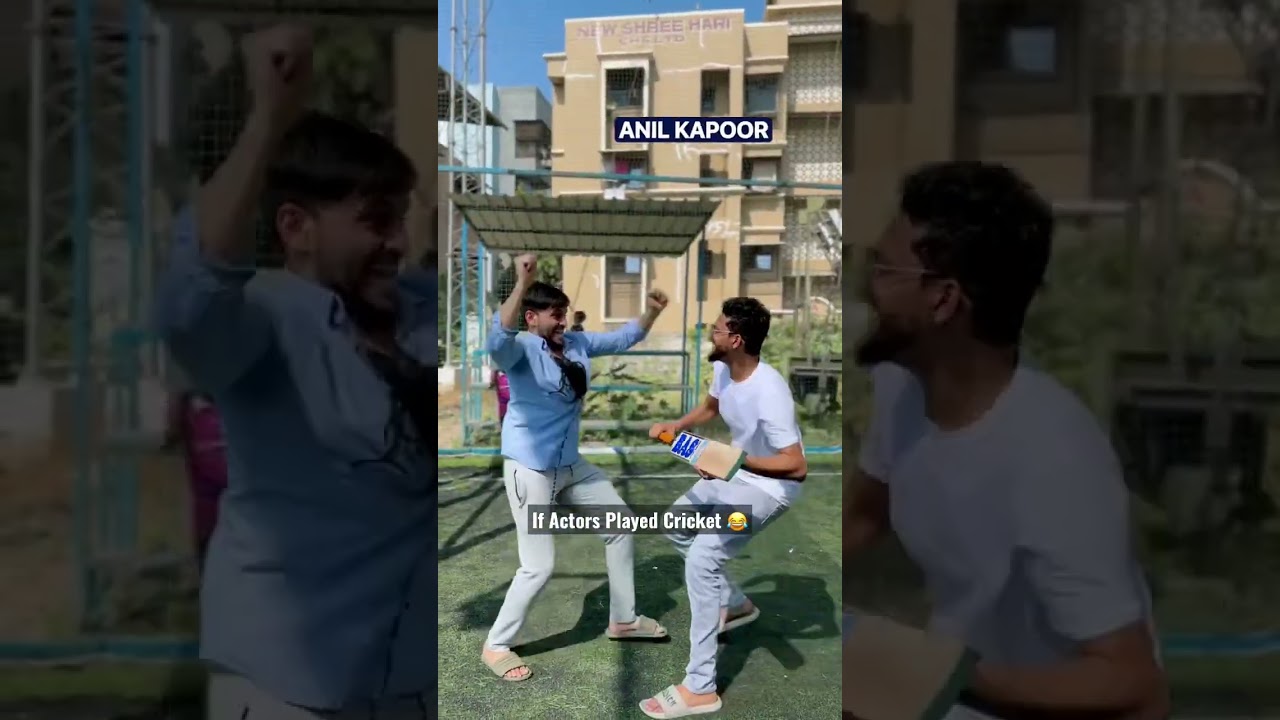 If Actors Played Cricket 😂.     