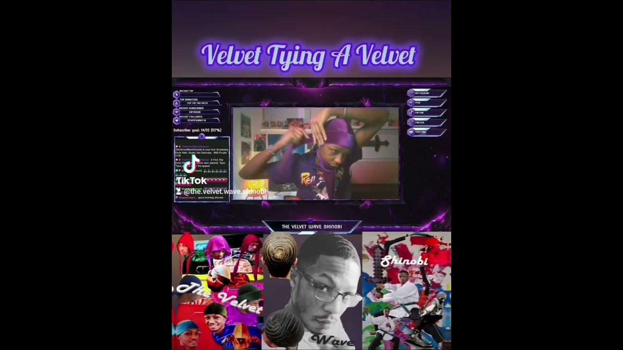 How To Tie A Durag - The No Tie Method With The Velvet Wave Shinobi