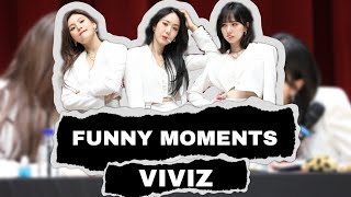 Funny Moments VIVIZ #viviz #eunha #sinb #umji #gfriend #pullup