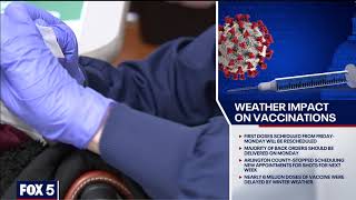 Weather delaying vaccination process nationwide | FOX 5 DC