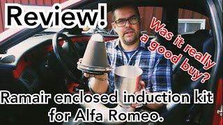 Alfa Romeo. Review a few months after installing the Ramair cold air, enclosed induction kit.