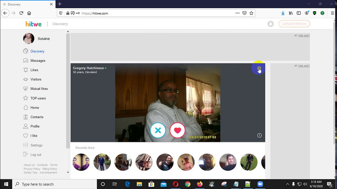 How to change Hitwe Account Country and State Video 2020