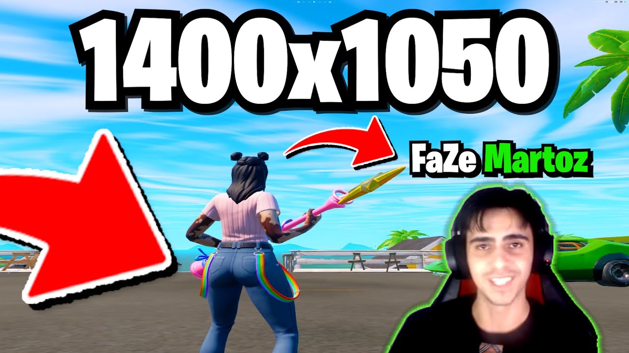 Using Faze Martoz Stretched Resolution in Chapter 3! (Best Stretched