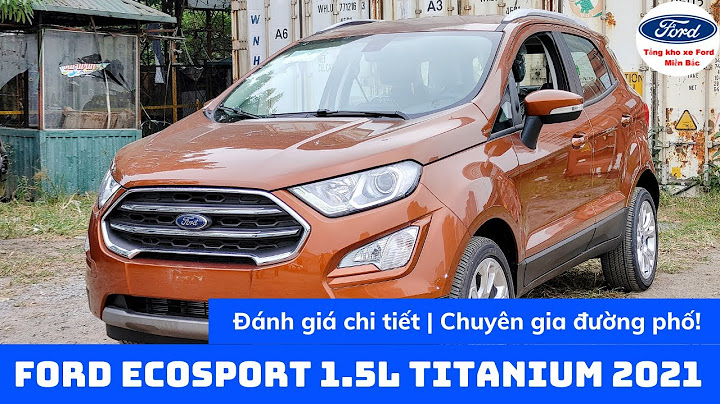 Đánh giá xe ford ecosport titanium 1.5 l at 2023 năm 2024
