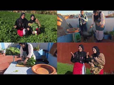 هدا نهار الصلح بين عزيزة وفاطمة الزهرة شوفو شنو وجدو الذ وصفة فوق الكانون