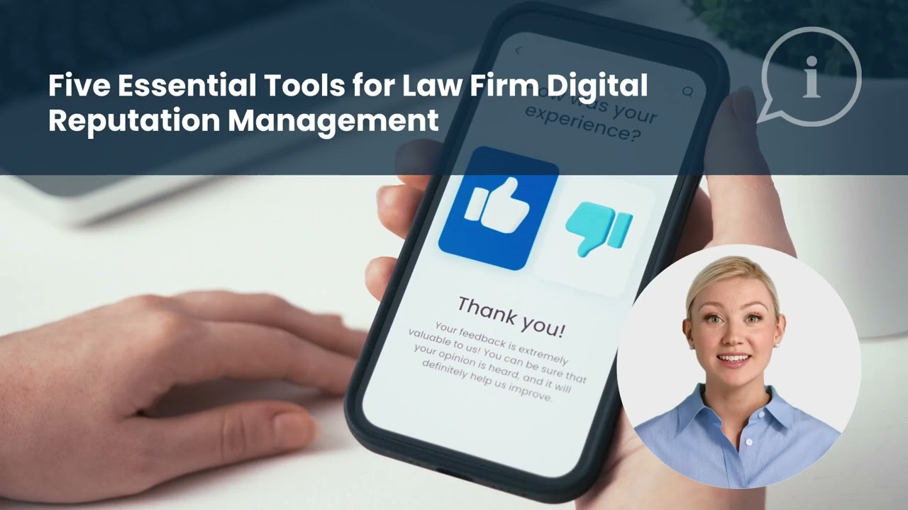 Five Essential Tools for Law Firm Digital Reputation Management - Short 5 Things