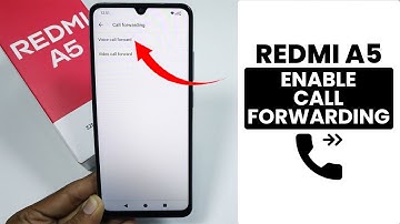 How to Enable Call Forwarding in Redmi A5 - Call Forwarding Setting