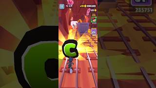 Subway surfers one run challenge in Aloha hawaii - kaito #subwaysurfers #shorts