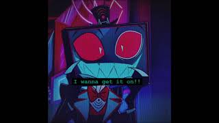 SELF INSERT RADIOSTATIC #hazbinhotel #**Vox** x #**Alastor**