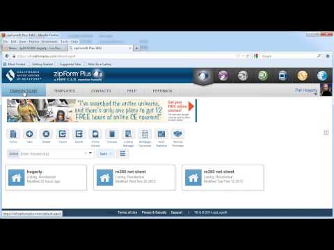 zip forms interface overview 2
