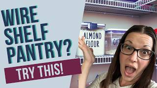 Cheap Pantry Makeover That Actually Works #shelfliner #pantryorganization