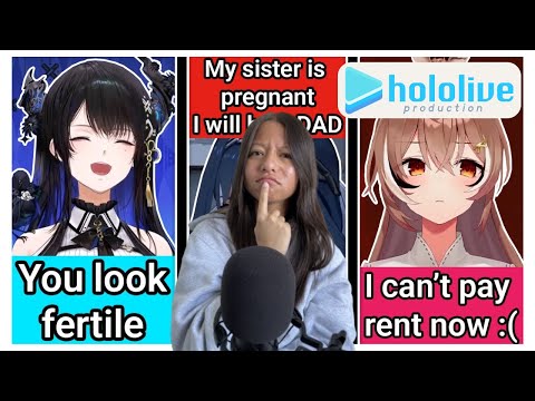 Hololive English Getting Trolled From Superchats REACTION
