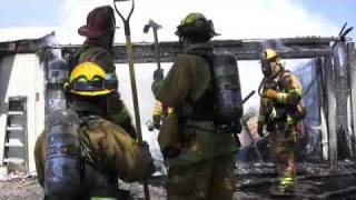 Garage fire on Scenic Ave, Santa Rosa