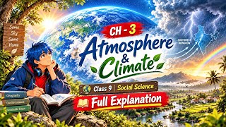 Class 9 Social Science Chapter 3: Atmosphere and Climate Full Animated Explanation | CBSE