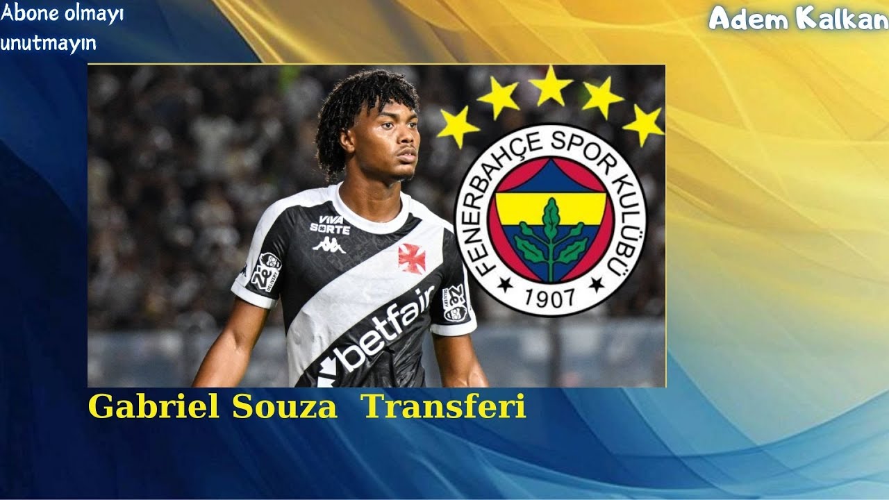 Fenerbahçe'de Gençleştirme Operasyonu Devam Ediyor. Gabriel Souza Transferi (İPTAL)