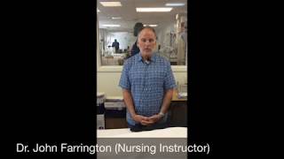 Faculty Spotlight: Dr. John Farrington (Nursing Program)