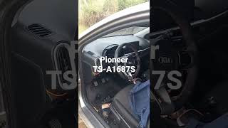 le puse los Pioneer TS-A1687S 6.5' al Picanto 350W 80W RMS