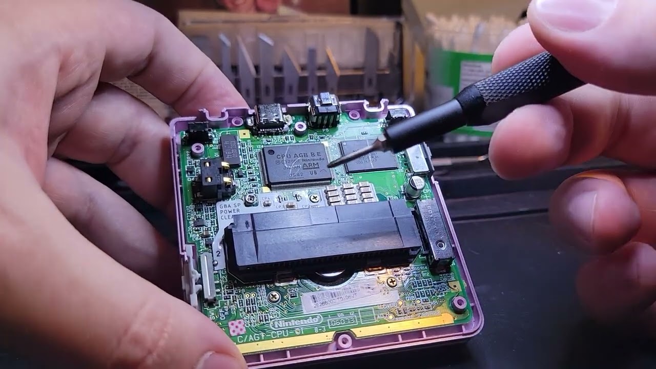 GBA SP - USBC with audio mods. demo and thoughts