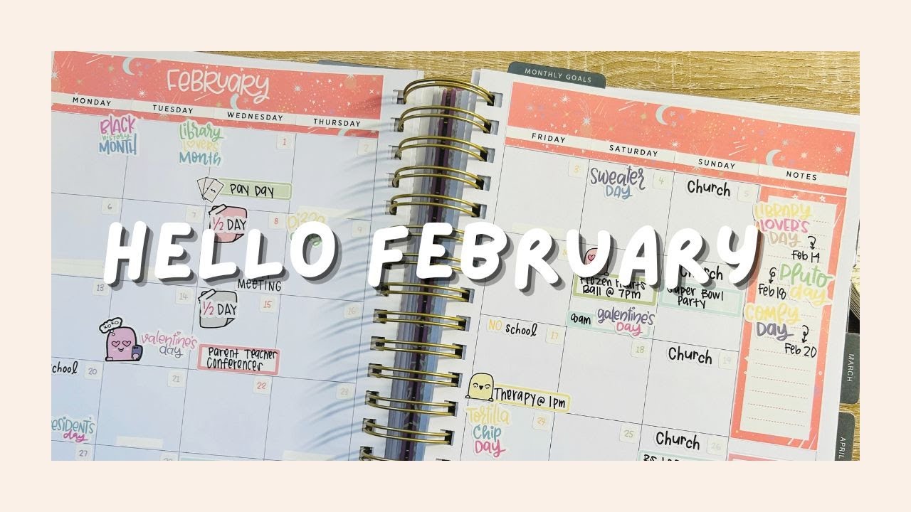 MakseLife February 2023 Monthly Set Up