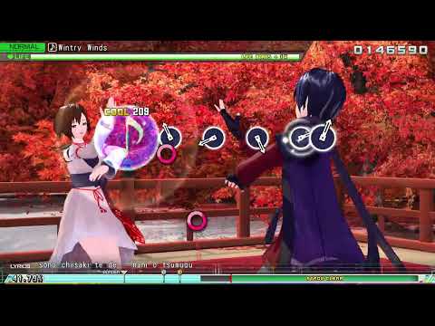 Project DIVA Mega Mix+ - Wintry Winds [Gameplay] [PC] [HD] [60 FPS]