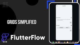 understanding grids in flutterflow Profile