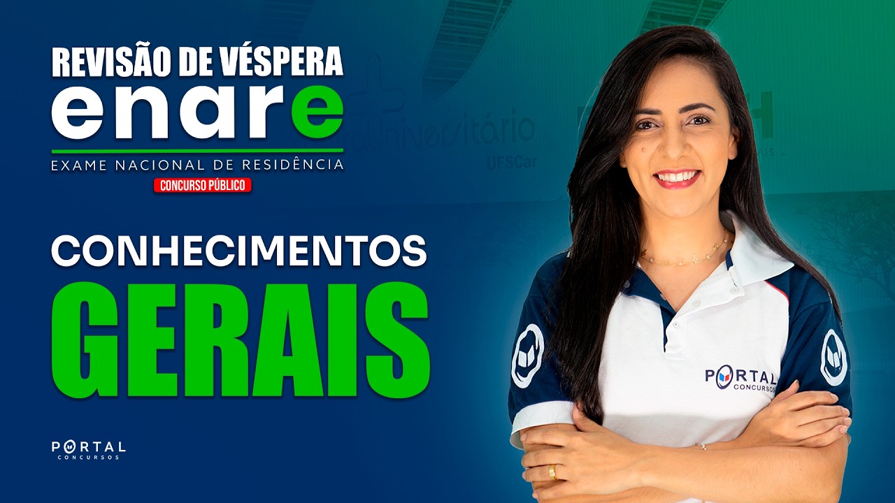 CONCURSO ENARE | REVISÃO DE VÉSPERA