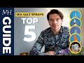 Top 5 sea salt sprays  hair product guide  ep 3