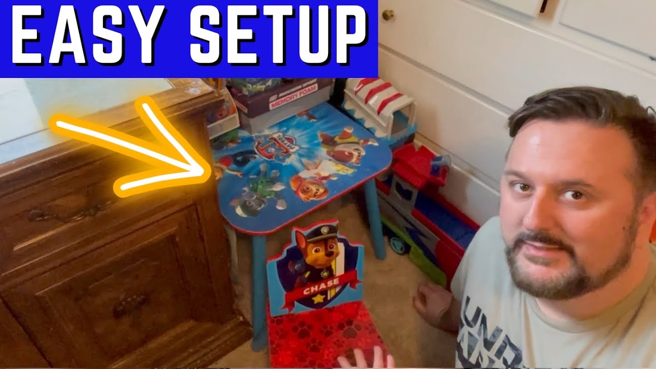 Great Creative Area - Paw Patrol Table and Chairs