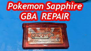 Pokemon Sapphire GBA Cart Repair