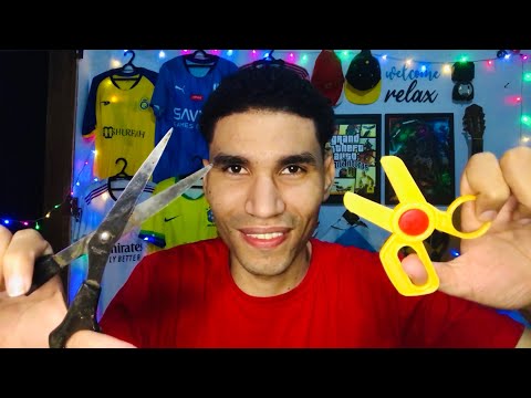 ASMR - CORTE DE CABELO A SUA ESCOLHA!