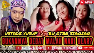 Download Lagu 🔴KOCAK‼️ BU OTEN SIAGIAN MALAH NARI ULAR AKIBAT TIDAK MAMPU BANTAH USTADZ YUSUF? | HIJRAH KHADIJAH MP3 Download Lagu 🔴KOCAK‼️ BU OTEN SIAGIAN MALAH NARI ULAR AKIBAT TIDAK MAMPU BANTAH USTADZ YUSUF? | HIJRAH KHADIJAH MP3