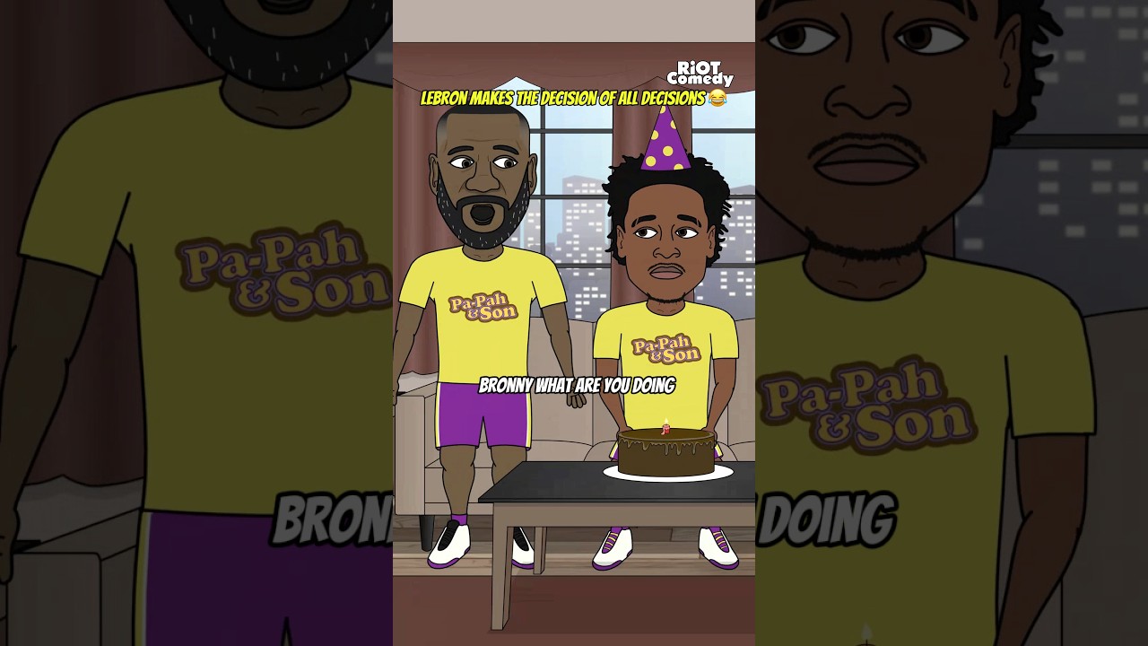 Леброн принимает все решения 😂 