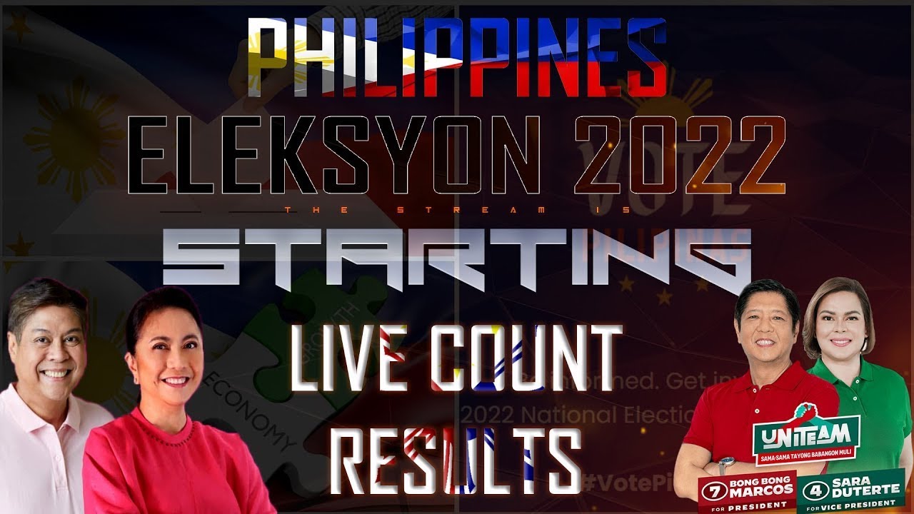 ELECTION LIVE COUNT 2022! PRESIDENTIAL AND VICE PRESIDENTIAL ELECTION RESULTS HALALAN 2022