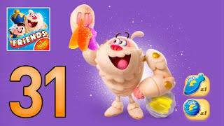Candy Crush Friends Saga - Gameplay Walkthrough Part 31 - Free Gift! (iOS, Android) screenshot 5
