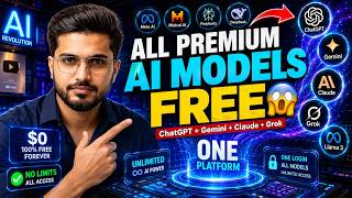 5 FREE AI Websites That Give You ChatGPT + Claude + Gemini ALL Together 2026