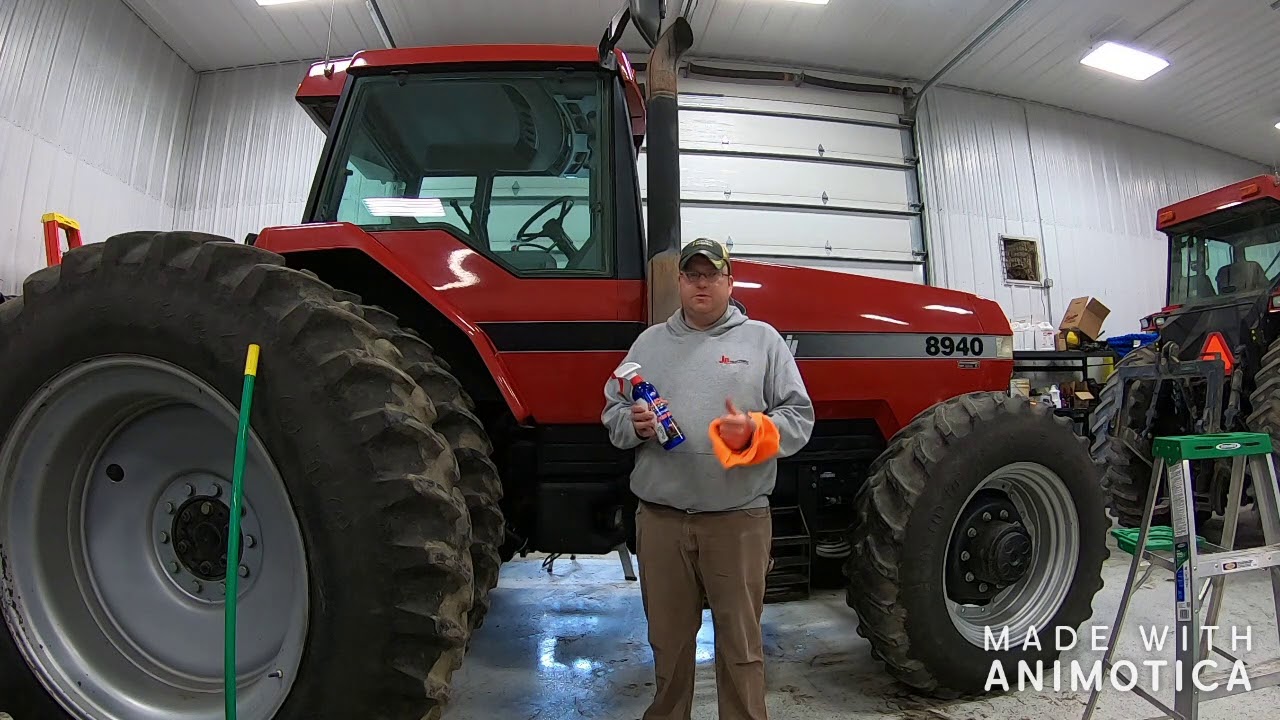 20+ year old tractor looking like new for under $125. Can it be done?