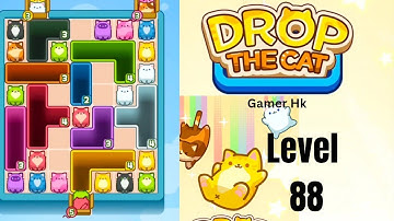 Drop The Cat Level 88 Walkthrough Solution 