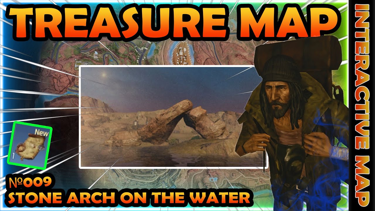 Stone Arch on the Water - Treasure Map | UNDAWN