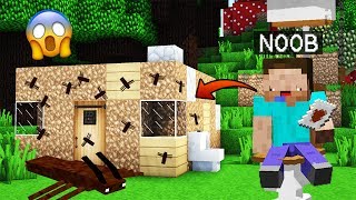 Noob Vs Casa De Cucarachas Minecraft Troll Roleplay El Noob