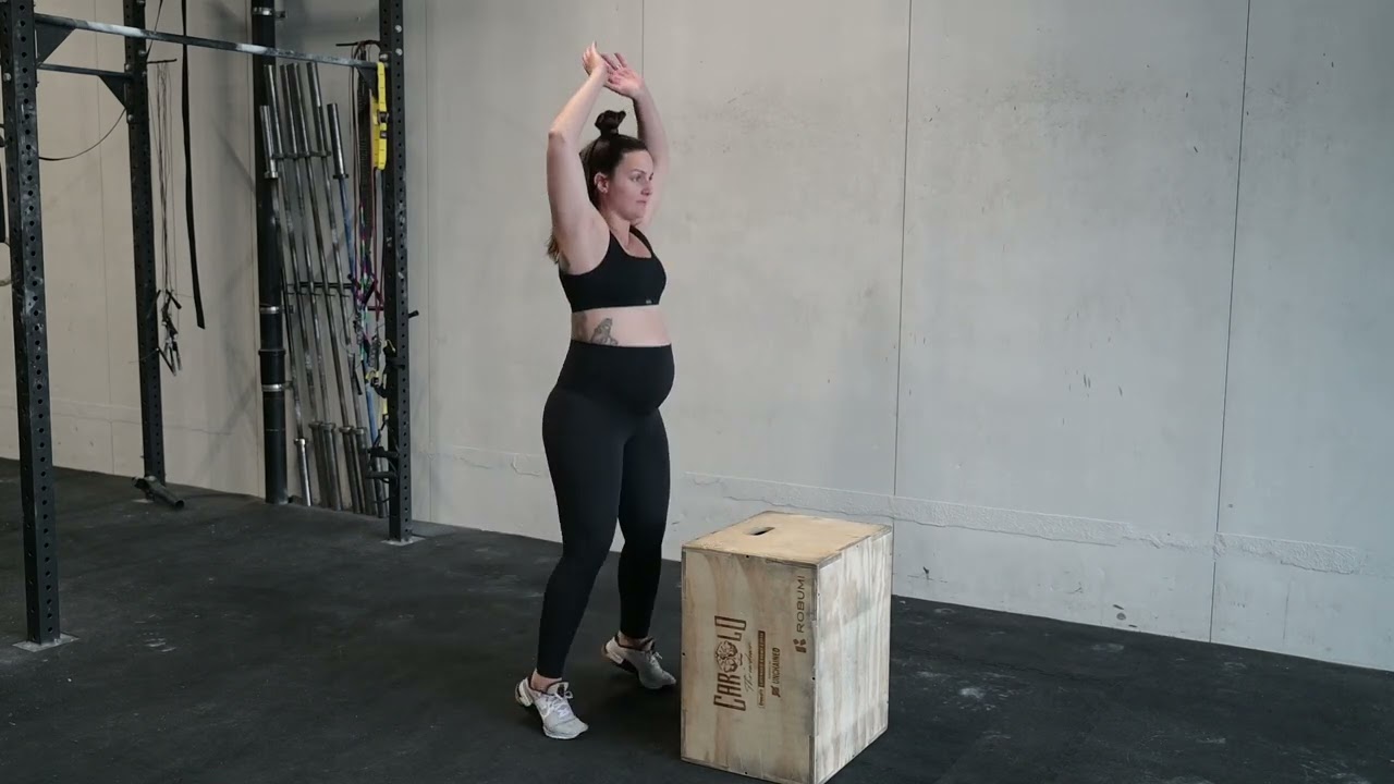 No Push up Burpee Pregnancy