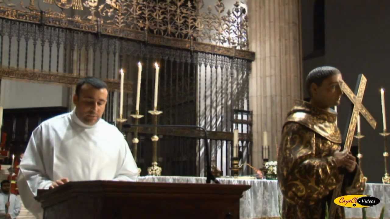 El  Milagroso Cuerpo incorrupto de San Diego de Alcalá- 13 de Noviembre-exposición y Misa solemne