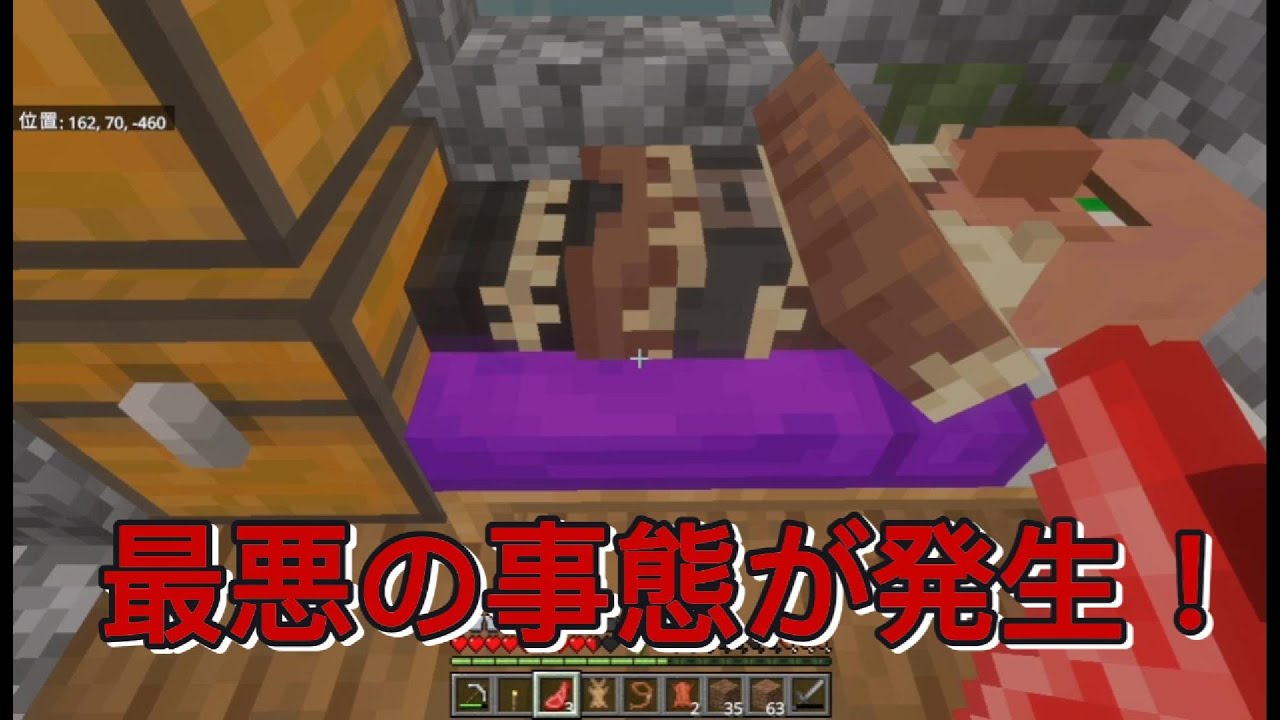 【マイクラ】いざ村探しへ！最悪の事態発生！！！Part4【Minecraft/マインクラフト】