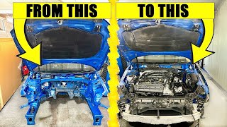 BUILDING AN AUDI RS3 FROM SCRATCH!... PT5