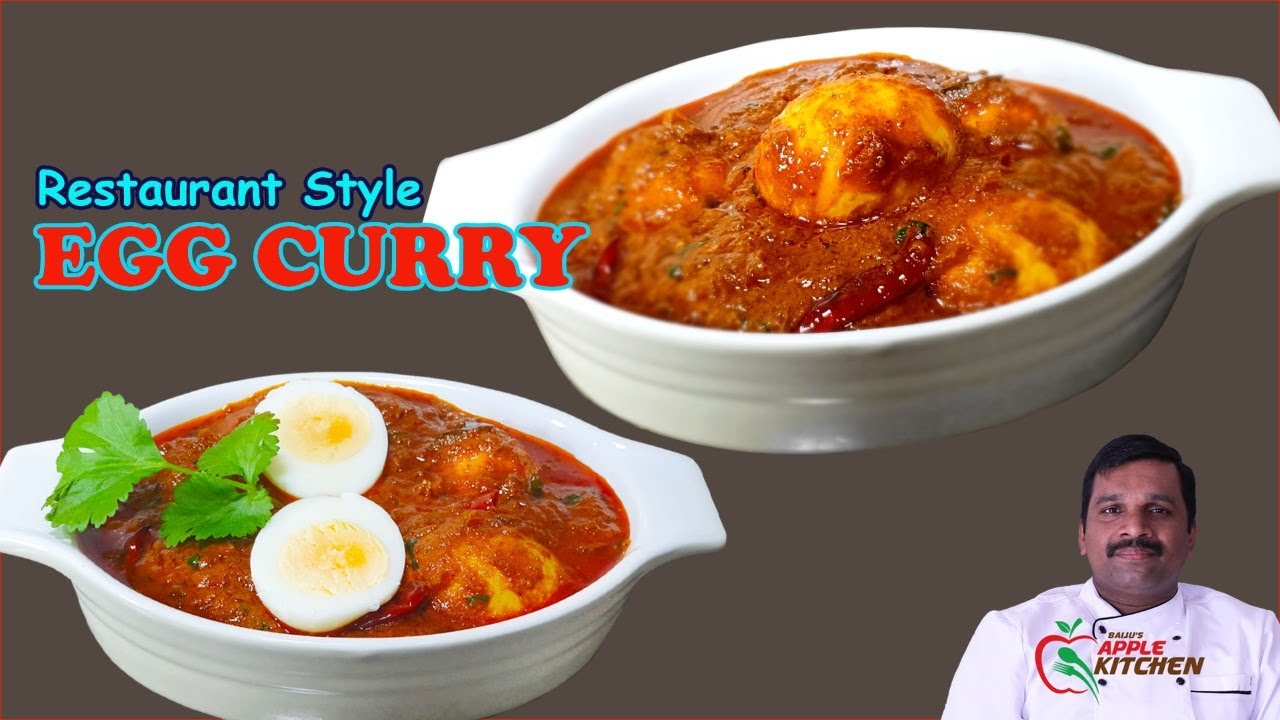 Restaurant Style Egg Curry | Egg Masala Gravy | Simple & Tasty Egg Masala -Restaurant Style | ES: 44