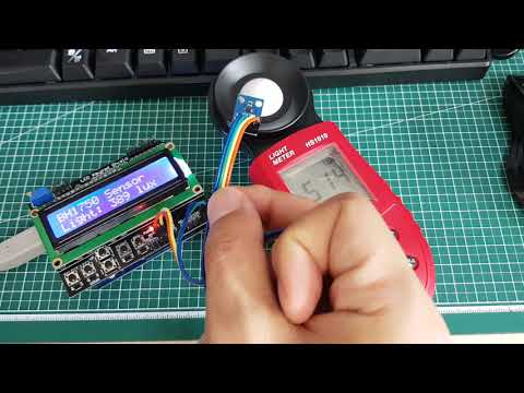 3.2.2. [SENSOR] ♡ Arduino BH1750 vs HS1010 Light meter