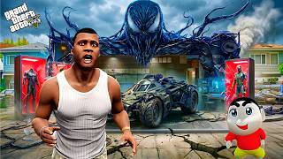 Franklin’s House Turned Into A Black Spiderman Lair!😱GTA 5