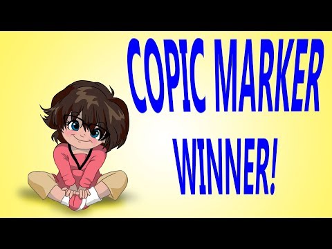 Copic Marker Winner - Copic Marker Winner