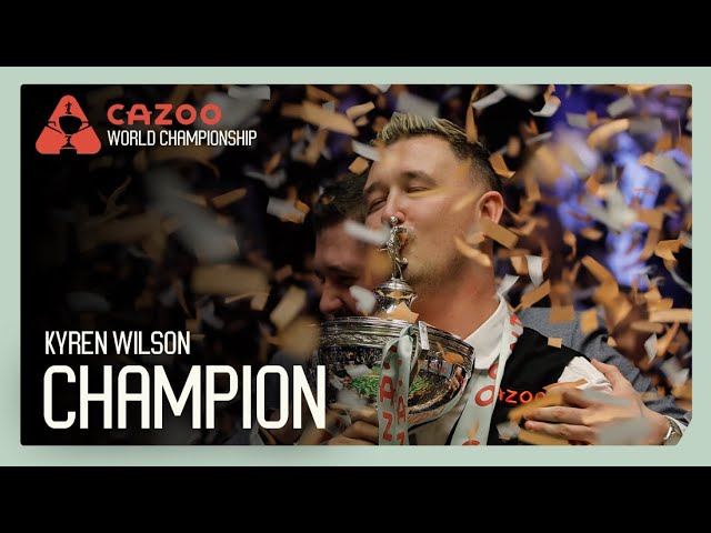 EMOTIONAL WILSON WINS TITLE! | Cazoo World Championship 2024 😭 class=