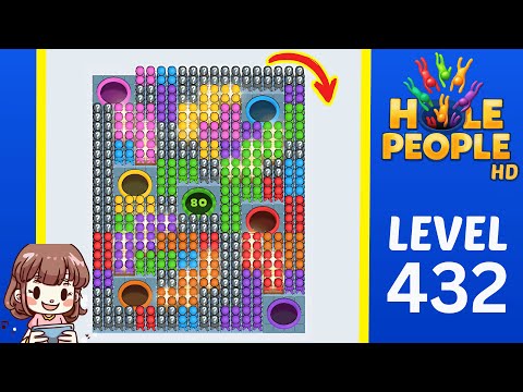 Hole People Level 432 Solution Walkthrough