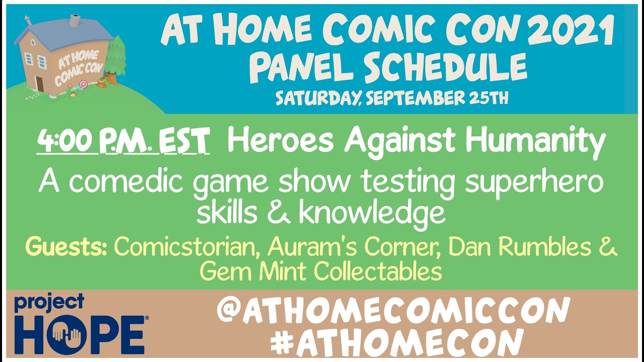 Heroes Against Humanity [At Home Comic Con 2021]